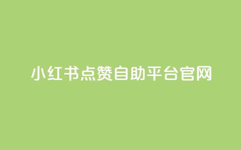小红书点赞自助平台官网 - 小红书自助平台点赞功能完整指南~ 第1张