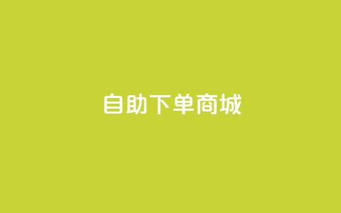 24h自助下单商城 - 全天候自助下单商城您的购物新体验! 第1张