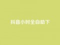 抖音24小时全自助下,卡盟官网入口 - 抖音播放量黑科技app - 一块钱买1000粉